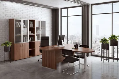 Как выбрать мебель в кабинет руководителя, чтобы интерьер был  функциональным и стильным. Примеры с фото | Экспресс Офис | Дзен