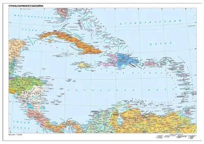 Карибское море на карте: отдых на островах, яхтинг, дайвинг, курорты и  пляжи карибского побережья