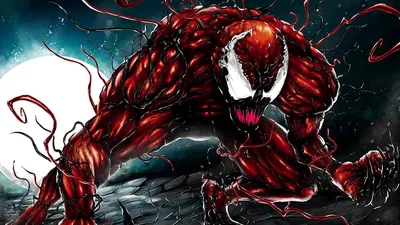 Finished my carnage fan art today!! LET THERE BE CARNAGE!!!! : r/Spiderman