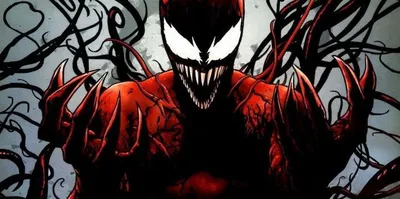 Image of marvel's carnage character on Craiyon