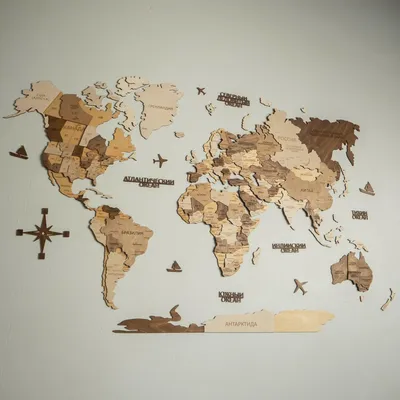 Фотообои Карта Европы купить на стену • Эко Обои