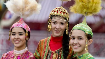 Национальный костюм казахов рисунок - 61 фото