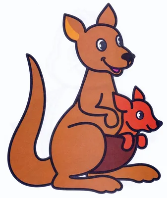 кенгуру значок мультяшном стиле PNG , кенгуру, австралия, икона PNG  картинки и пнг рисунок для бесплатной загрузки