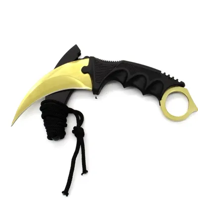 ZBROIA® | Нож CS GO Karambit Gold Stripe — ZBROIA