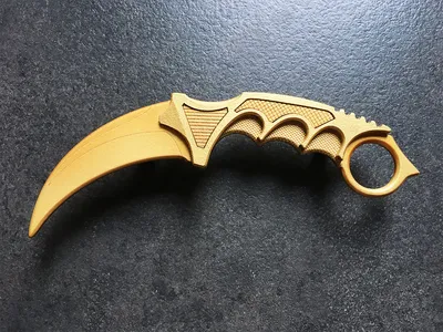 Деревянный нож из Стендофф 2 Керамбит Голд Игрушечный нож из дерева  StandOff 2 Karambit Gold 11101 – фото, отзывы, характеристики в  интернет-магазине ROZETKA от продавца: FanBoyShop | Купить в Украине:  Киеве, Харькове,