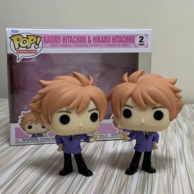 FUNKO GRAILS DEBUT SHOW! - Kaoru and Hikaru Hitachiin - 2 Pack - NYCC 2022  - Shared Sticker