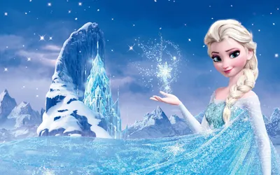 Картинка Disney Холодное сердце Коса Queen Elsa Девушки Мультики