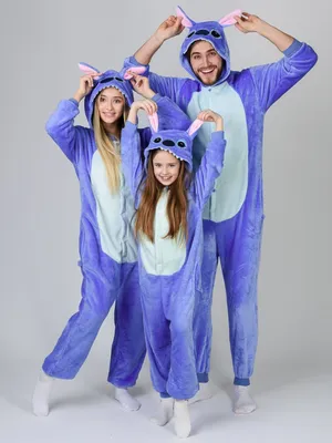 Детская пижама кигуруми Синий Стич купить с доставкой по всей России, цена  1 190 ₽, -