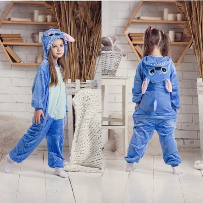 Пижама Кигуруми Стич синий для детей и взрослых (ID#1893113478), цена: 750  ₴, купить на Prom.ua