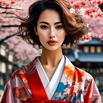 Купить Шёлковый халат-кимоно домашний с широким рукавом Амели 5049  Mia-Amore в интернет-магазине - Kokete