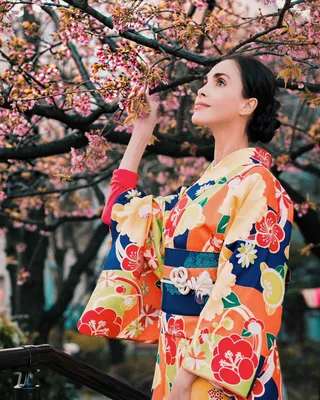 Японское кимоно - Party Look
