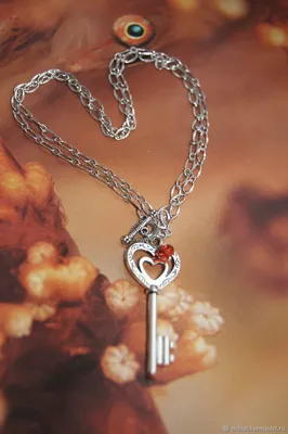 Кулоны для влюбленных \"Ключ от сердца любимой\" | Подарки-любимым.рф