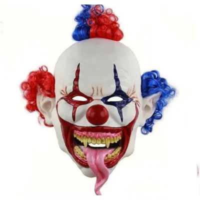 клоун страшный стоковое фото. изображение насчитывающей клоун - 80702968