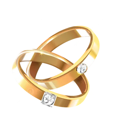 пара красивых золотых колец на день свадьбы PNG , обручальные кольца, пара  колец, кольцо любовь PNG картинки и пнг рисунок для бесплатной загрузки