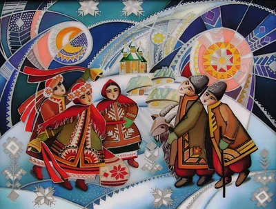 Коляда идет! Украинские колядки для детей на Рождество