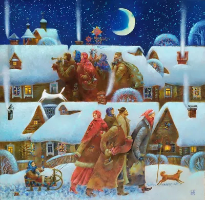Фотография «Рождественские колядки» №177892 - «Новогодние фантазии»  (13.12.2023 - 07:51)