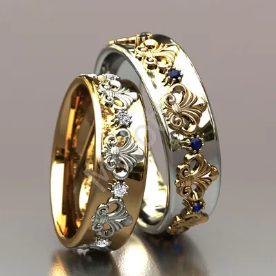 Необычные обручальные кольца (53 фото): красивые свадебные парные модели  самого… | Необычные обручальные кольца, Дизайнерские обручальные кольца,  Обручальные кольца