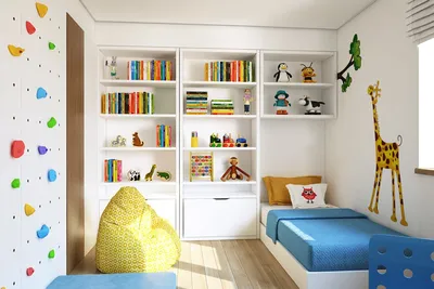 Дизайн детской комнаты для девочки, мальчика и двоих детей