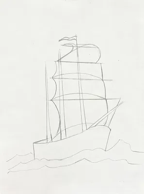 Рисунки кораблей карандашом для детей (27 фото) 🔥 Прикольные картинки и  юмор | Раскраска для детей, Рисование шаг за шагом, Рисунок корабля