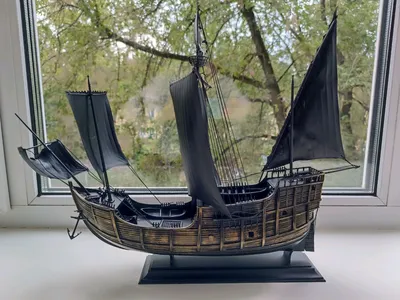 Пиратский корабль в шторм» — создано в Шедевруме