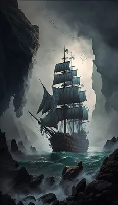 Пиратский корабль затаился | Pirate ship art, Pirate art, Ship tattoo