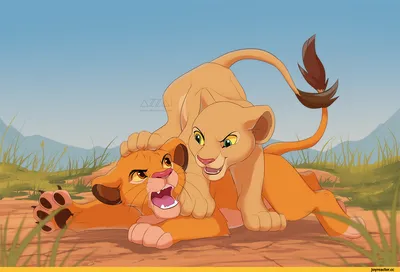 Арт / simba :: Король Лев (The Lion King) :: Azzai :: Дисней (Disney) ::  tlk :: Nala :: арт :: artist :: Мультфильмы / смешные картинки и другие  приколы: комиксы, гиф анимация, видео, лучший интеллектуальный юмор.