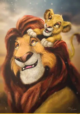 Раскраска Взрослые Симба и Нала | Раскраски из мультфильма Король лев (Lion  King)