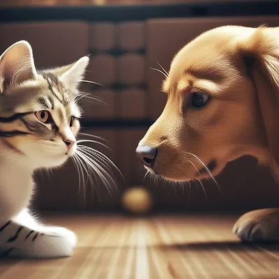 Кошки против собак (15 фото) » Невседома