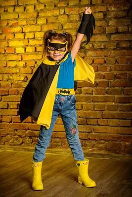 Детский костюм Бэтмена из спандекса