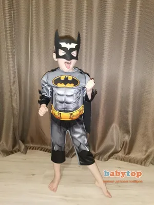 Костюм Бэтмена 2-4 года (92-104 см) напрокат в Бресте - Карнавальные костюмы  для мальчиков в прокате Babytop