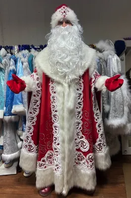 Купить традиционный костюм Деда Мороза в Москве с доставкой
