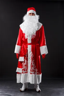 Боярский костюм Деда Мороза синий (id 60039818), купить в Казахстане, цена  на Satu.kz