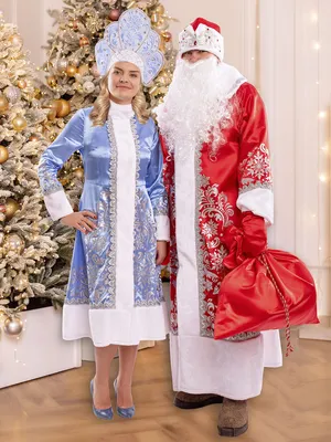 Костюмы Деда Мороза и Снегурочки | batik в Москве