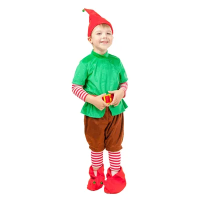 Детский костюм Гнома для мальчика рост 104-116 купить в интернет магазине