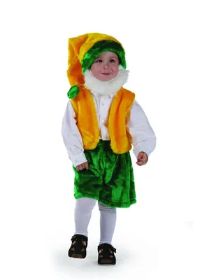 СветяшкаPlus Карнавальный детский костюм гнома трикотаж