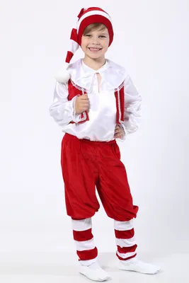 Элит Классик Новогодний костюм Гнома для мальчика детский