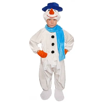 Детский костюм Снеговика -2. Детский карнавальный костюм.