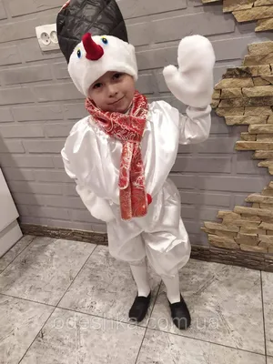 Детский карнавальный костюм Снеговика (ID#1075082952), цена: 620 ₴, купить  на Prom.ua