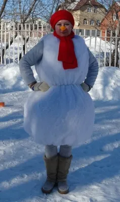 Мой костюм «Снеговик». (2 фото). Воспитателям детских садов, школьным  учителям и педагогам - Маам.ру