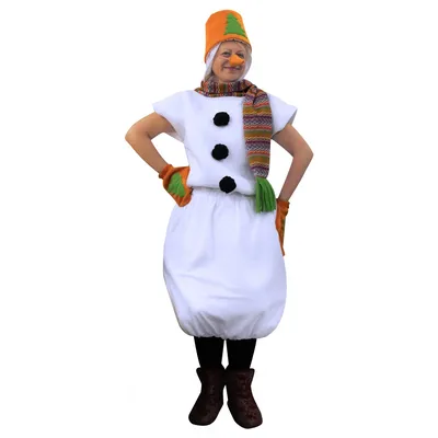 Снеговик с шарфиком» карнавальный костюм для мальчика - Масочка