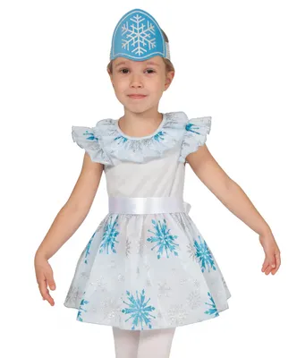 костюм снежинки 241 для ребёнка купить в интернет-магазине: фото, описание,  отзывы