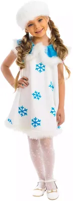 Вишневое НЕБО: Новогодний костюм Снежинки для дочери