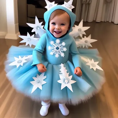 костюм снежинки 618 для ребенка купить в Москве, в интернет-магазине. Цены,  фото, описание, отзывы.