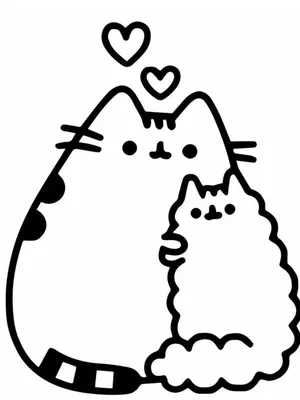 Кот Пушин - Купить Игрушку Подушку Pusheen Cat в виде Рыжего Кота