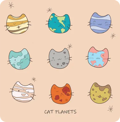 Рисунки котиков для срисовки - Раскрась этот мир!