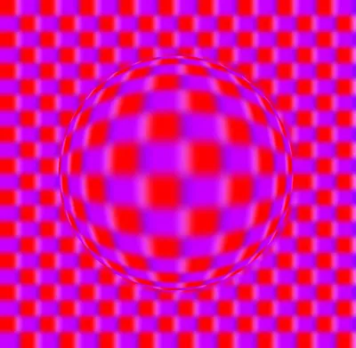Две 2D-цветные полосы, которые двигаются и осциллят, узловая точка в центре  и покрывают весь фон, состоящий из различных красок сток-видео - Видео  насчитывающей изменения, круг: 158191943