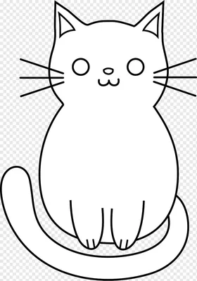 Детский рисунок кота (24 фото) » Рисунки для срисовки и не только