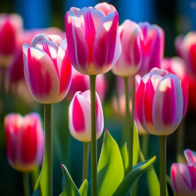 Очень красивые тюльпаны красивый вид» — создано в Шедевруме