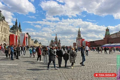 Туристы на Красной площади | photo-kwi.ru