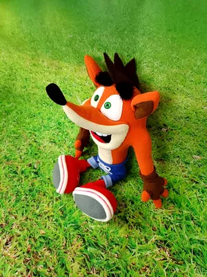 Крэш бандикут (Crash Bandicoot) в интернет-магазине Ярмарка Мастеров по  цене 4000 ₽ – SW528BY | Мягкие игрушки, Хабаровск - доставка по России